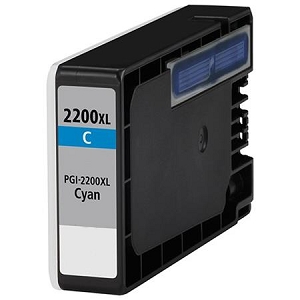 Compatible Canon PGI-2200XL PGI-2200XLC 9268B001 Cyan  High Yield Ink Cartridge MB5020 MB5120 MB5320 MB5420 iB4020 iB4120